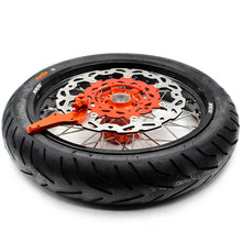 Load image into Gallery viewer, KKE 3.5/4.25*17Inch Supermoto Tires Wheels Fit KTM SX SX-F XC XC-F EXC EXC-W EXC-F 125-530CC 2003-2025