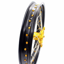 Load image into Gallery viewer, KKE 21 & 18 Enduro Rims for Suzuki RMZ250 2007-2018 RMZ450 2005-2017 Gold Nipple