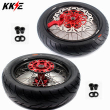 Load image into Gallery viewer, KKE XR650L 1993-2024 3.5/4.25*17inch Supermoto Wheels Rims For HONDA CST Tires