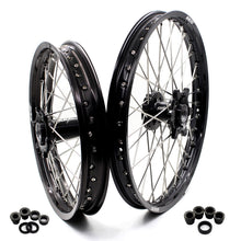 Load image into Gallery viewer, KKE Enduro 1.6*21" & 2.15*18" CNC Hub Electric Dirtbike Alloy Wheels Rims Fit STARK VARG Black Hub