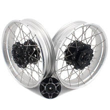 Load image into Gallery viewer, VMX 17 Inch Spoked Aluminum Tubeless Wheels Rims For Husqvarna Svartpilen 401 2020-2021