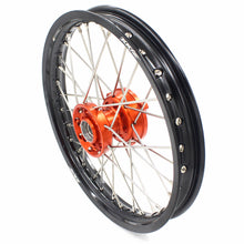 Load image into Gallery viewer, KKE 14"*1.4/12"*1.6 Kid's Small Wheels Rims Set Fit KTM SX 65 2002-2024
