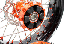 Load image into Gallery viewer, KKE 17Inch CUSH Drive Supermoto Wheels Rims For KTM690 SMC 2007-2011 320MM Disc