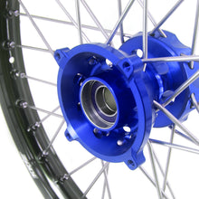 Load image into Gallery viewer, KKE 17/14 Factory Size Kids Big Wheels Rims Fit KTM SX 85 2025 Husqvarna TC85 2025 Blue