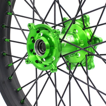 Load image into Gallery viewer, KKE 21/19 MX Dirtbike Spoked Wheels Rims For KAWASAKI KX250F KX450F 2006-2014 Disc