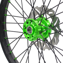 Load image into Gallery viewer, KKE 21/19 MX Dirtbike Spoked Wheels Rims For KAWASAKI KX250F KX450F 2006-2014 Disc