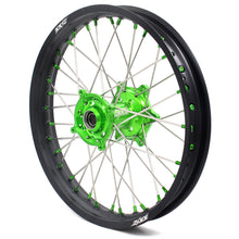 Load image into Gallery viewer, KKE 21 & 19 MX Wheels for Kawasaki KX250F 2019 and 2021 Green Nipple(2020 Excluded)