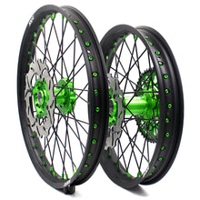 Load image into Gallery viewer, KKE 21/19 MX Dirtbike Spoked Wheels Rims For KAWASAKI KX250F KX450F 2006-2014 Disc