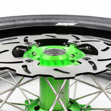 Load image into Gallery viewer, KKE 17inch KX250F 2006-2019 KX450F 2006-2018 For KAWASAKI Supermoto Rims CST Tires