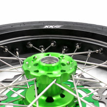 Load image into Gallery viewer, KKE 17inch KX250F 2006-2019 KX450F 2006-2018 For KAWASAKI Supermoto Rims CST Tires