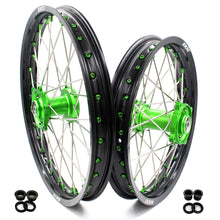 Load image into Gallery viewer, KKE 17/14 For KAWASAKI KX85 KX80 KX100 KLX140/L Big Kid's Wheels Rim Green Nipples