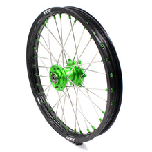 Load image into Gallery viewer, KKE 17/14 For KAWASAKI KX85 KX80 KX100 KLX140/L Big Kid's Wheels Rim Green Nipples