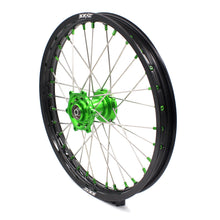 Load image into Gallery viewer, KKE 17/14 For KAWASAKI KX85 KX80 KX100 KLX140/L Big Kid's Wheels Rim Green Nipples