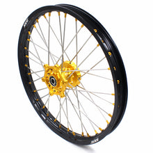 Load image into Gallery viewer, KKE 21 & 19 MX Dirt Bike Rims For SUZUKI RM125 2001-2007 RM250 2008 Gold Nipple
