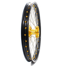 Load image into Gallery viewer, KKE 21 & 19 MX Dirt Bike Rims For SUZUKI RM125 2001-2007 RM250 2008 Gold Nipple