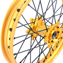 Load image into Gallery viewer, KKE 21 & 19 Gold Rims For Suzuki RM125 2001-2007 RM250 2001-2008 Off Road Wheels