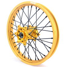 Load image into Gallery viewer, KKE 21 & 19 Gold Rims For Suzuki RM125 2001-2007 RM250 2001-2008 Off Road Wheels