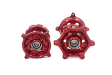 Load image into Gallery viewer, KKE CNC Red Front & Rear Hubs Set For SUZUKI RMZ250 2007-2025 RMZ450 2005-2025