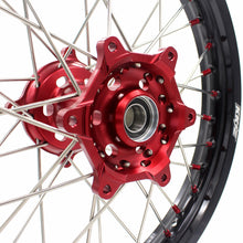 Load image into Gallery viewer, KKE 21 & 19 Wheels for Suzuki RMZ250 2007-2025 RMZ450 2005-2025 Red Nipples