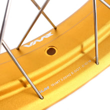 Load image into Gallery viewer, VMX-Racing 21/18 Tubeless Rims Fit Honda Africa Twin CRF1000L 2016-2020 Red Hub & Gold Rim