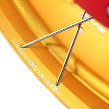 Load image into Gallery viewer, VMX-Racing 21/18 Tubeless Rims Fit Honda Africa Twin CRF1000L 2016-2020 Red Hub & Gold Rim