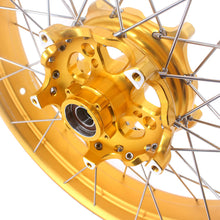 Load image into Gallery viewer, VMX 19 17 Inch CUSH Drive For BMW F750GS 2019-2024 Tubeless Alloy Spoke Wheels Gold Hub