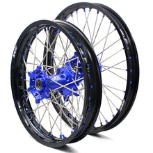 Load image into Gallery viewer, KKE 21 18 Rims for Yamaha WR250F 2001-2016 WR450F 2003-2015 Blue Nipple 250mm/245mm