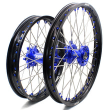 Load image into Gallery viewer, KKE 21 18 Rims for Yamaha WR250F 2001-2016 WR450F 2003-2015 Blue Nipple 250mm/245mm