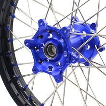 Load image into Gallery viewer, KKE 21 18 Rims for Yamaha WR250F 2001-2016 WR450F 2003-2015 Blue Nipple 250mm/245mm