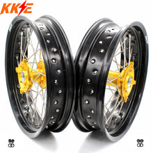 Load image into Gallery viewer, KKE 17 Inch Supermoto Wheels for SUZUKI RMZ250 2007-2025 RMZ450 2005-2025