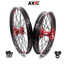 Load image into Gallery viewer, KKE 21in. 19in. or 21in. 18in. Motorcycle Spoked Wheels Rims For HONDA CRF250R 2004-2013 CRF450R 2002-2012