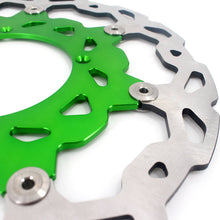 Load image into Gallery viewer, KKE Green 320MM Oversize Disc or KAWASAKI KX250F KX450F 2006-2019