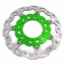 Load image into Gallery viewer, KKE Green 320MM Oversize Disc or KAWASAKI KX250F KX450F 2006-2019