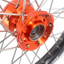 Load image into Gallery viewer, KKE 17/14 Factory Size Kids Big Wheels Rims Fit KTM SX 85 2025 Orange
