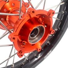 Load image into Gallery viewer, KKE 17/14 Factory Size Kids Big Wheels Rims Fit KTM SX 85 2025 Orange