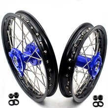 Load image into Gallery viewer, KKE 14 &amp; 12 Kids Wheels Rims Set for YAMAHA YZ65 2018-2023 Blue
