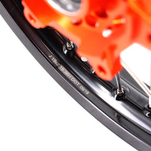 Load image into Gallery viewer, KKE 1.85*19 &amp; 2.15*19 Flat Track Wheels for KTM EXC EXC-F EXC-W 125-530CC 2003-2025 Spoked Rims
