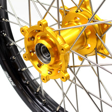 Load image into Gallery viewer, KKE 21 &amp; 19 Wheels for Suzuki RMZ250 2007 RMZ450 2005-2025 Gold&amp;Black
