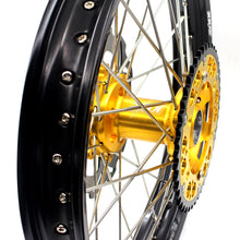 Load image into Gallery viewer, KKE 21 &amp; 19 Wheels for Suzuki RMZ250 2007 RMZ450 2005-2025 Gold&amp;Black
