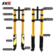Load image into Gallery viewer, KKE 35MM Upgraded 5.5 Version Front Suspension Fork Fit Surron Light Bee, E-Ride Pro-SS, Talaria Sting MX3/MX4/R (Collective)
