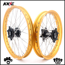Load image into Gallery viewer, KKE 21 &amp; 18 Enduro Gold Rims For SUZUKI RM125 2001-2007 RM250 2001-2008
