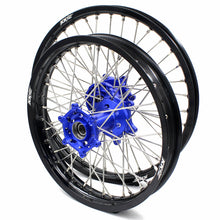 Load image into Gallery viewer, KKE 21 &amp; 18 Enduro Wheels Rims Set for Yamaha WR250R 2008-2020 Blue&amp;Black
