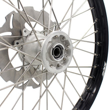Load image into Gallery viewer, KKE 21 &amp; 18 Casting MX Rims for Honda XR400R 96-04 XR600R 91-2000 240MM/220MM Disc Silver&amp;Black
