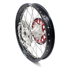Load image into Gallery viewer, KKE 21 &amp; 18 Casting MX Rims for Honda XR650R 2000-2008 240MM/240MM Disc Silver&amp;Black

