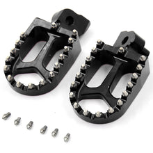Load image into Gallery viewer, KKE BILLET CNC FOOTPEGS FOR YAMAHA YZ85 YZ125 YZ250 YZ426F YZ450F WR250F WR450F BLUE BLACK SILVER OPTIONAL
