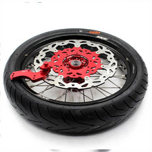 Load image into Gallery viewer, KKE 3.5 &amp; 4.25 Supermoto Tires Rims Fit For HONDA CRF250X CRF450X 2005-2018
