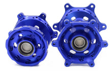 Load image into Gallery viewer, KKE Replacement Blue Wheel Hub Set For Yamaha YZ125 YZ250 YZ250F YZ450F 2024
