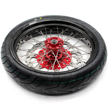 Load image into Gallery viewer, KKE 3.5 &amp; 4.25*17inch Supermoto Wheels CST Tires For HONDA CRF450L 2019-2021 CRF450RL 2021-2025
