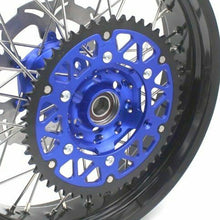 Load image into Gallery viewer, KKE 3.5/4.25*17inch For KAWASAKI KX250F KX450F 2006-2018 Supermoto Rims With Disc&amp;Sprocket Blue
