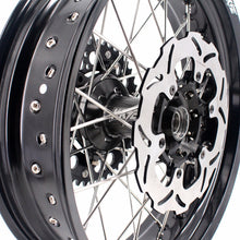 Load image into Gallery viewer, KKE 3.5 &amp; 5.0 17 Inch Wheels for Yamaha WR250F 2001 WR450F 2003-2018 Black
